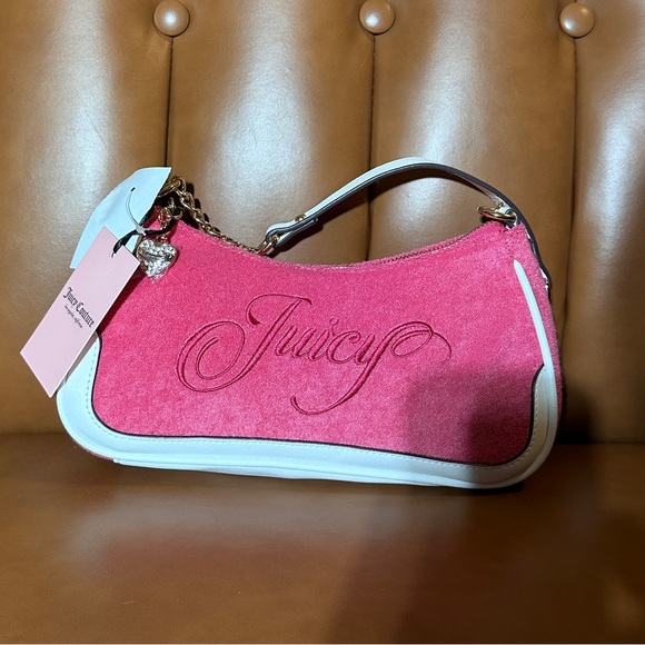 Juicy Couture Pink Flash Raising Star Shoulder Bag - Picture 2 of 6